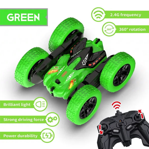 CHT-303129 RC Stunt Cars Double-Sided Driving 360-degree Flips Stunt RC