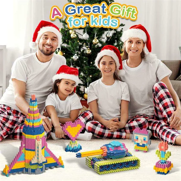 CHT-295534 Custom Educational STEM 400pcs Building Blocks Toys Set DIY