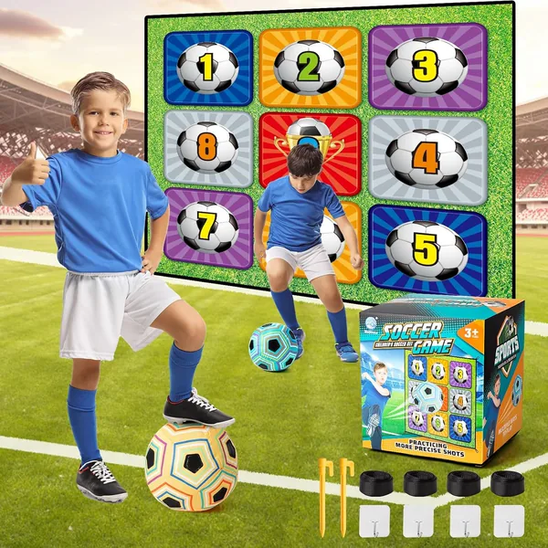 CHT-279506 Soccer Balls Game Toys Set for Toddlers Soccer Goal Game for