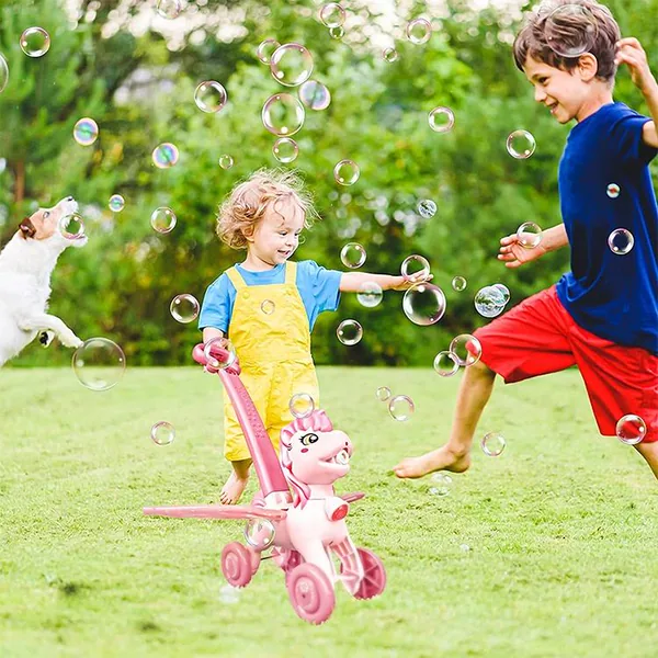 CHT-232756 Bubble Launcher Kids Bubble Gun Electric Bubble Machine Gun