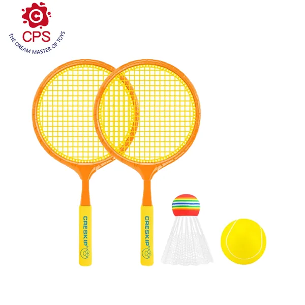 CHT-304057 New Hot Sale Sport Toy Plastic Badminton Tennis Racket Set T