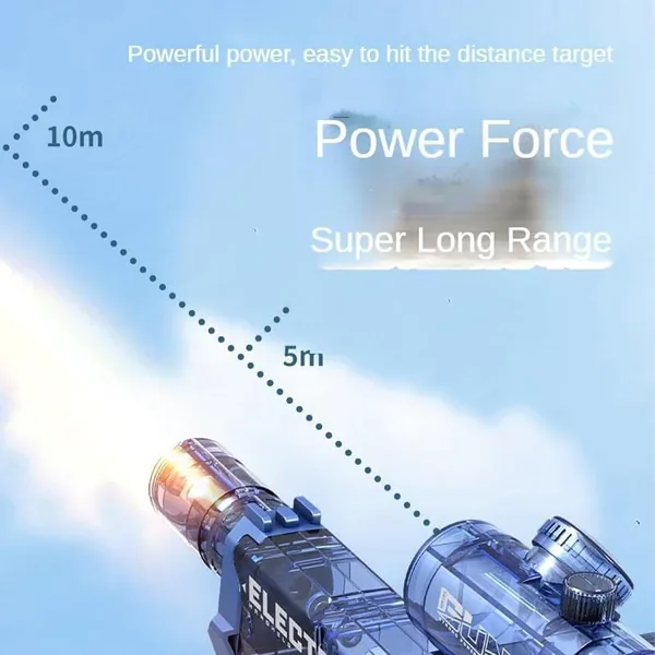 CHT-305227 Long Range Electric Water Gun with Interactive Light-up Toys