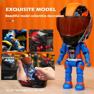 CHT-305228 Wholesale Diecast Toys Models Helmet Motorcycle Rider Q Vers