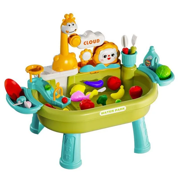 CHT-326664-CPS326663 Educational Children's Electric Dishwasher Pretend Play Wate
