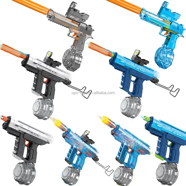 CHT-309721 AK M416 MP5 Long Range Electric Water Gun with Interactive L