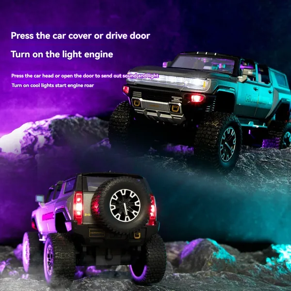CHT-301046 Big Off-roads Wheel Diecast Toys Car HUMMER Metal Model Coll