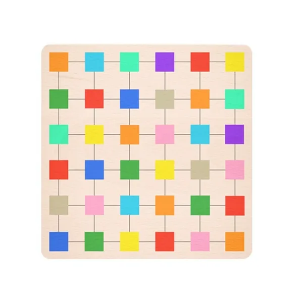 CHT-305489 New Concept Montessori Educational Color Capture Wooden Puzz