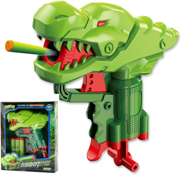 CHT-283324 Mini Dinosaur Foam Dart Blaster