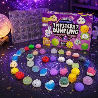 CHT-350808 Mystery Dumpling Fidget Squishy Blind Box Cute Hole Poking S
