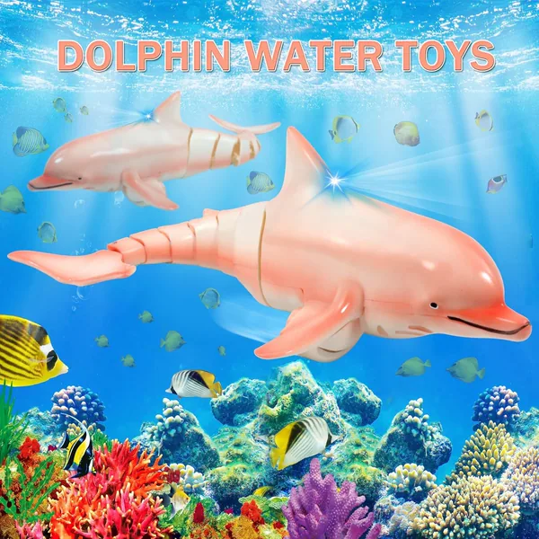 CHT-305031 2.4G RC Dolphin Toy Remote Control Shark Pool Toy Animals Rc