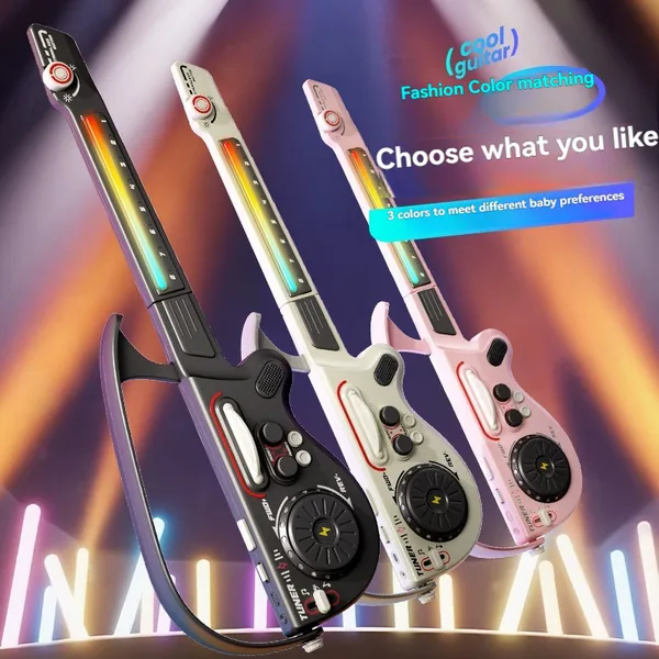 CHT-338702-CPS338701-CPS338700 Multifunctional Foldable Travel Guitar with Quick-Learn ABS
