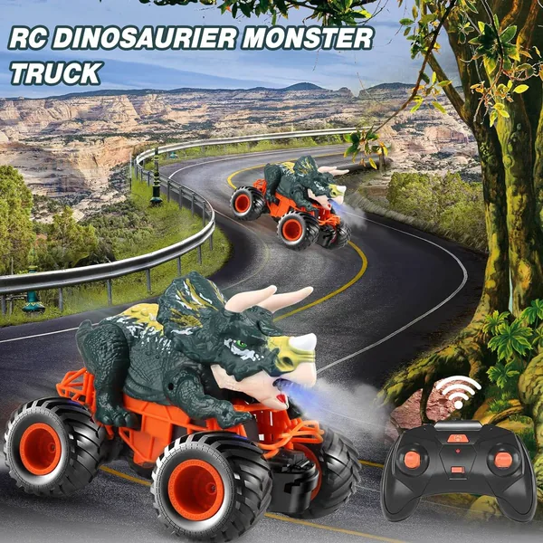 CHT-284391 Remote Control Dinosaur Car for Kids 2.4Ghz RC Dinosaur Truc
