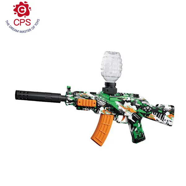 CHT-306393 Soft Bullet Gun Blaster AK47 Automatic Water Gun Electric Gu