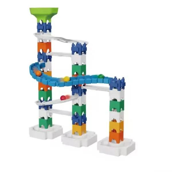 CHT-292203 58Pcs Assembly Building Blocks Toys DIY Marble Run Ball Trac