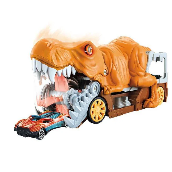 CHT-265008 Dinosaur Eating Cars Transport Truck Storage Toys with Shoot