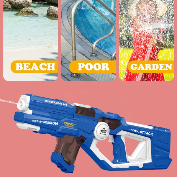 CHT-272676 750ML High Capacity Long Range Electric Automatic Water Gun