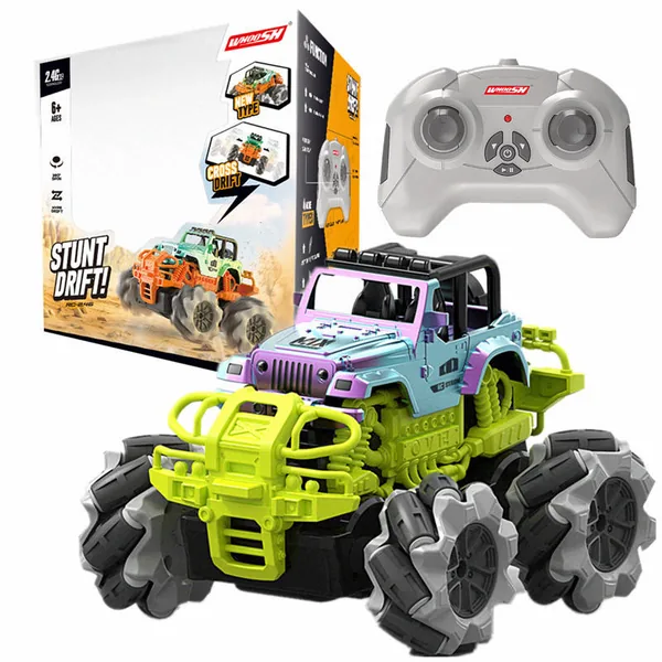 UNRESOLVED-1601281990588 1:28 Scale RC Stunt Car 2.4GHz RC Drift Car Off Road RC Truc
