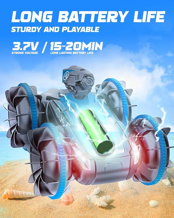 CHT-305855 Remote-Control Car RC Boat for Kids RC Stunt Car with Water