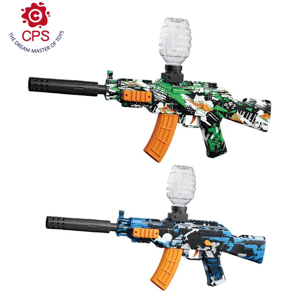 CHT-306393 Soft Bullet Gun Blaster AK47 Automatic Water Gun Electric Gu