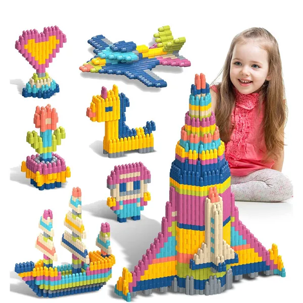 CHT-295533 Preschool Kindergarten Toys 320pcs Building Blocks Set STEM