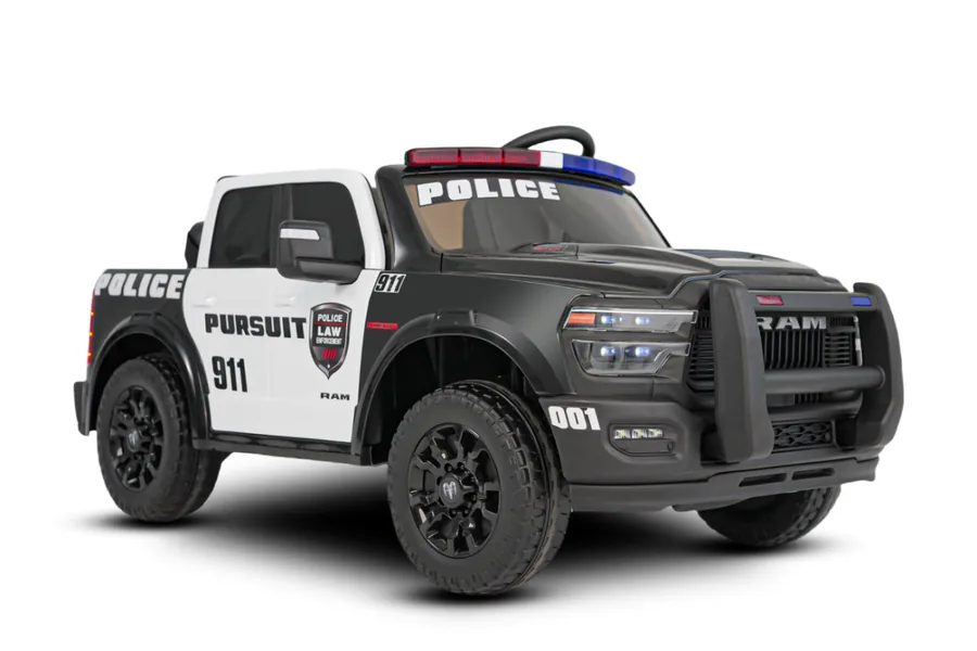 CHT-336645 Licensed Pickup Truck Police Car Ride on 12V Kids Cars to Dr