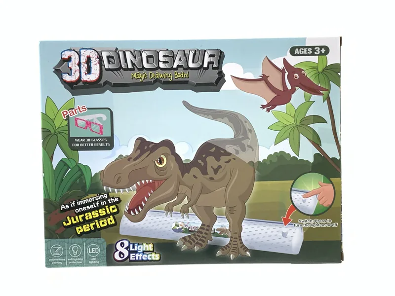 CHT-350072 Educational Toys, DIY Toys: 3D Drawing Board—Dinosaur Edition