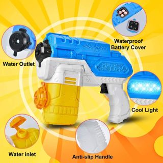 CHT Songkran Fast Closing Battery Operated Electric Water Blaster Gun
