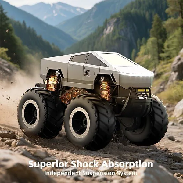 UNRESOLVED-1601529823324 Remote Control Car Off-Road Pick-up Truck 4WD Waterproof RC