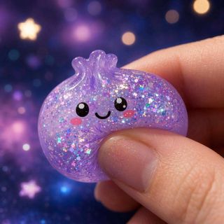 CHT-350808 Mystery Dumpling Fidget Squishy Blind Box Cute Hole Poking S