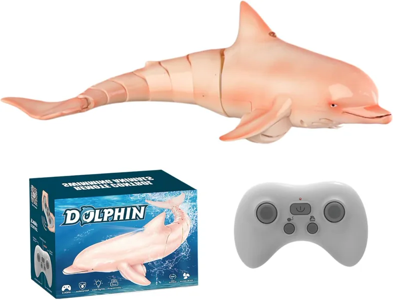 CHT-305031 2.4G RC Dolphin Toy Remote Control Shark Pool Toy Animals Rc
