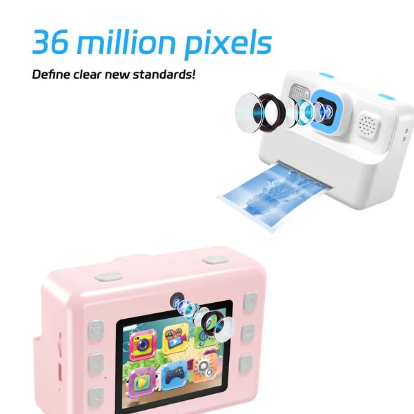 CHT-346655 Kids Camera Instant Print Instant Cameras That Print Photos,
