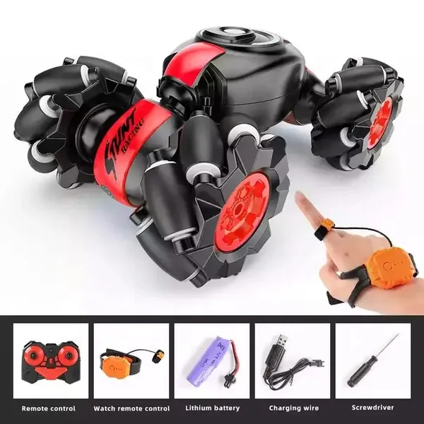 LH-C026S-3 2.4g Remote Control Car 360 Rolling Double Side Running Newe