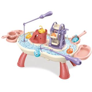 Multi-function Fishing Game Toy with Water Table Play