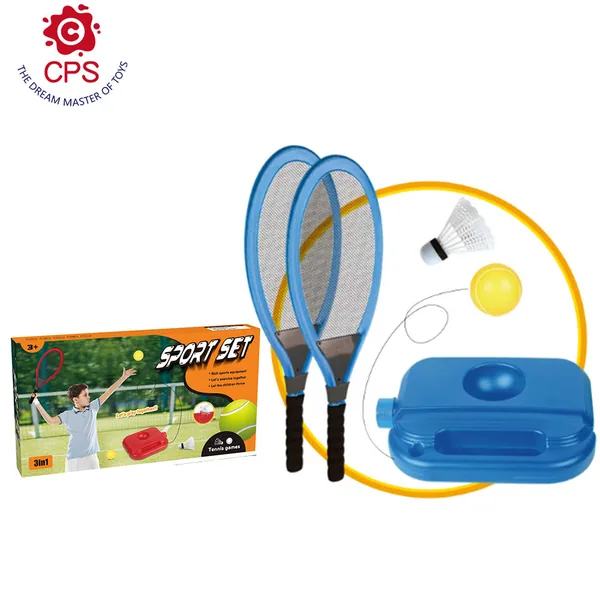 CHT-304902-CPS304907 3 in 1 Fashion Safety Tennis Racket Football Trainer Outdoor