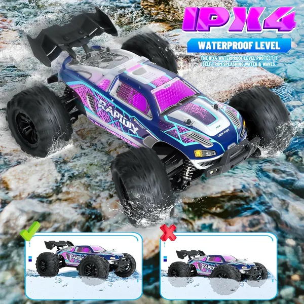 UNRESOLVED-1601212091346 2.4GHz High Speed RC Truck 2.4G Electric Car 4WD Off Road RC