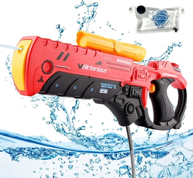 CHT-273128 Electric Water Gun with Backpack Modes Large Battery Powered