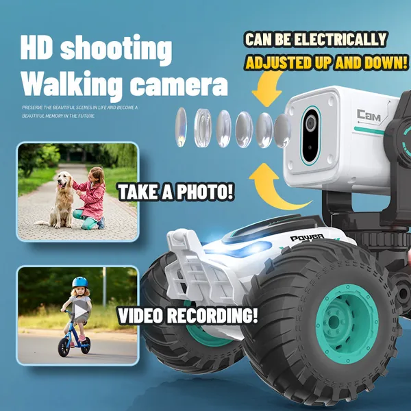 UNRESOLVED-1601187124643 RC Race Car with 720P HD Camera, Off-Road Remote Control Car