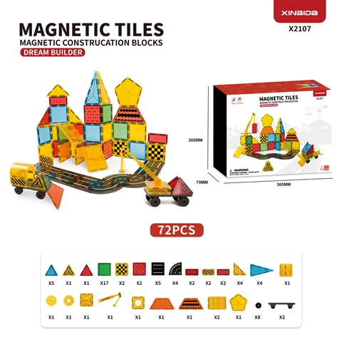 CHT-351372 (GCC) (New) Engineering UV Large Magnetic Tiles