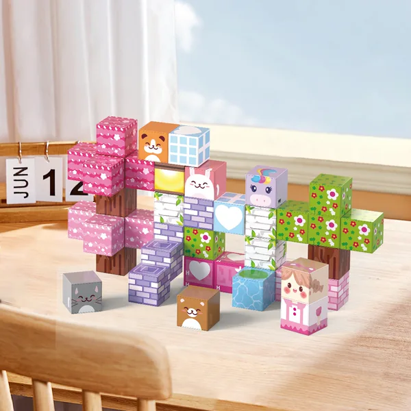 CHT-341104 40pcs Magnetic Building Blocks Stacking Toys for Kids Learni