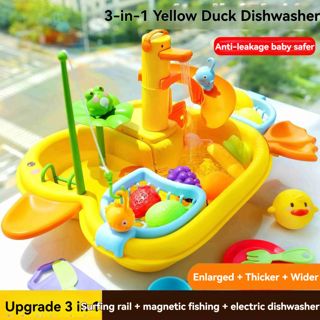 CHT-306631 35PCS Large Set Children Kitchen Toy Dishwasher Pretend Play