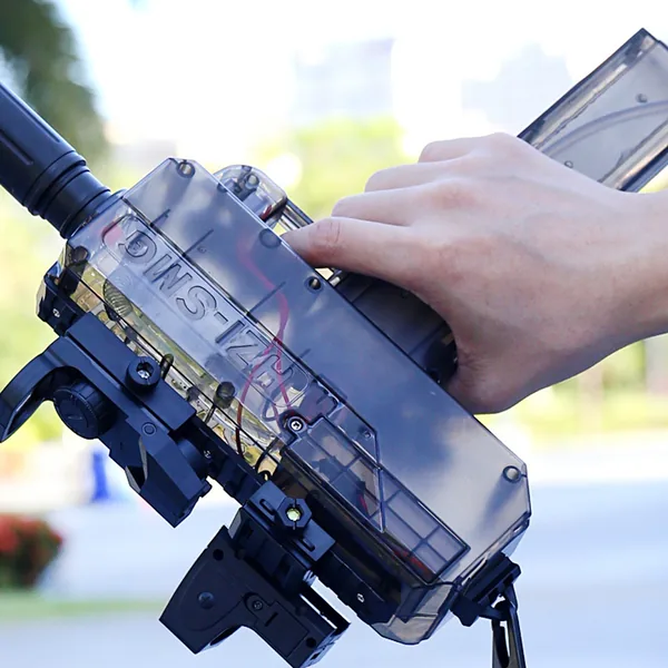CHT-265624 Electric Water Gun Automatic Squirt Gun Uzi Water Battery Po