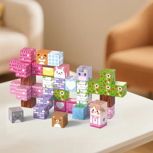 CHT-341104 40pcs Magnetic Building Blocks Stacking Toys for Kids Learni