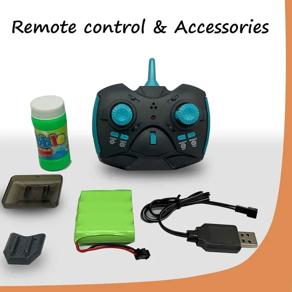 CHT-284638 Remote Control Stunt RC Car for Kids 2 in 1 Interchangeable