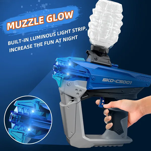 CHT-258187 SKD Electric Luminous Gun Outdoor Battle Games Shooting Soft