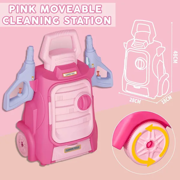 CHT-303813 11 PCS Pretend Play Toys Housekeeping Kit House Cleaning Toy