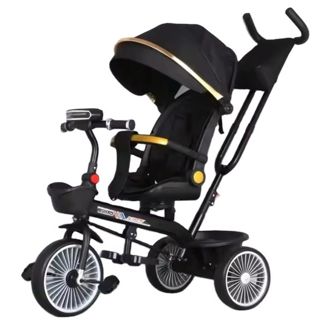 Kids Tricycle Ride on Cars 4-in-1 Push Car