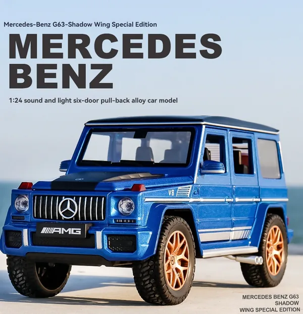 CHT-301057 Alloy Car Be-nz G63 Metal Model Collection Car Classic Kid T