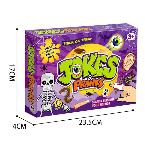 CHT-316536 Prank Kit Funny Gag Gifts Joke Box Practical Jokes Perfect P