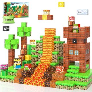King Magnetic Building Blocks ABS Castle Set